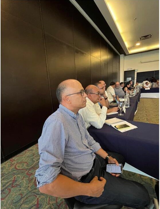 José Nelson Angulo Argote at the socialization of Colombia's draft Mine Closure Decree